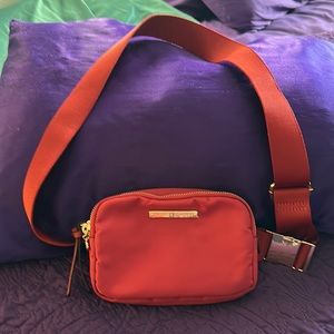 Burgundy crossbody